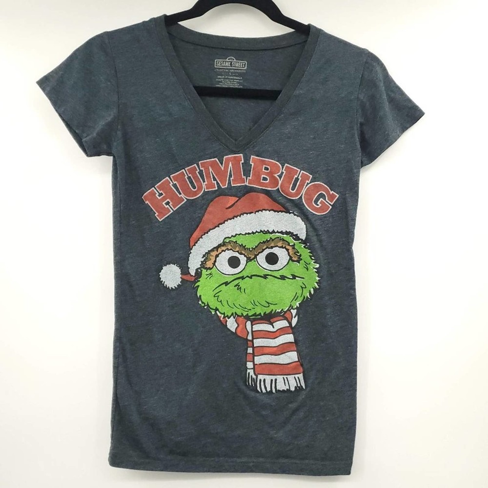 Sesame Street Oscar The Grouch Humbug Graphic Tee